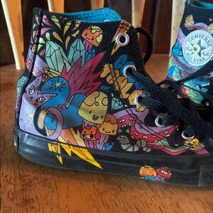Kids limited edition Converse high tops